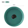 Plato Pequeno de Plástico Criativo Estilo Japonês Prato Sobremesa Bolo Lanches Prato de Degustação Prato de Osso Descartado Prato para Cuspir Ossos