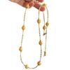 Colar feminino estilo Maillard com contas de ouro filipino Shijia Gestamus Pearl Clavícula Chain