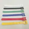 Ataduras de Velcro para Cables de Colores al por Mayor del Fabricante Correas Adhesivas de Nylon para Almacenamiento de Cables de Datos Coloridas