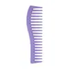 2025 Transfronterizo Nuevo Peine Pequeño Portátil Peine de Dientes Anchos Peine para Peinar el Cabello Peine Electroplateado Peine de Mano para Llevar en el Equipaje