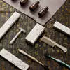Caja de Suministros Desechables para Hotel Estilo Chino Personalizada Cepillo de Dientes Peine Champú Biodegradables de Cerdas Suaves
