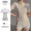 Traje de baño de una pieza para mujer, deportivo y conservador, adelgazante y que estiliza la figura, adecuado para estudiantes, estilo coreano Ins, traje de baño para aguas termales, modelo al por mayor