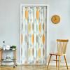 Cortina de Puerta Cortina Corta Tela Venta al por Mayor Tela para Cortinas Textil para el Hogar Estilo Pastoral Coreano Tela Jacquard Floral Pequeña Precio Especial Corte Cero