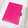 En stock Manual creativo Macaron transfronterizo A5PU Carpeta a6 Cuaderno Manual multifuncional Bloc de notas