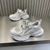 Zapatos Deportivos Casuales de Moda Transpirables de Malla para Mujer, Zapatos Ligeros para Correr de Suela Gruesa, Estilo Nuevo Primavera 2026 Zapatos Dad que Aumentan la Altura