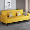 Sofá pequeño de dos plazas para salones de mahjong, sillón sofá de estilo minimalista para salas de estar, apartamentos, propiedades de alquiler, oficinas y espacios pequeños, sofá cama