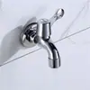 Torneira de latão para tanque de esfregão de abertura rápida 4 pontos torneira de espuma simples fria bico de água para tanque de lavanderia de varanda