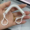 Cuerda de Resorte de Plástico Cuerda de Resorte Eva Macarrón Juguete Educativo Cuerda para Colgar Bola de Azotar Bola Brillante Cadena Retráctil