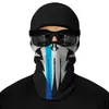 Capucha de Motocicleta para Payaso Forro de Motocicleta Bicicleta Gorra de Casco Verano Deportes Máscara de Protección Solar de Seda de Hielo Transpirable
