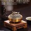 Fogareiro de Incenso Ruyi de Ginseng Fogareiro de Incenso Doméstico Cor de Latão Fogareiro de Aromaterapia Fogareiro de Incenso de Sândalo para Interior Ornamento para Cerimônia do Chá de Aquilaria