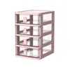 Caixa de Armazenamento de Mesa para Desktop, Cosméticos de Skincare, Gaveta Tipo Penteadeira para Estudantes, Rack de Armazenamento para Mesa de Dormitório