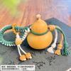 Calabaza creativa para jugar con texto, pieza de mano portátil para jugar a girar con la mano, bolsa de joyería hecha a mano, plato decorativo colgante para jugar al por mayor