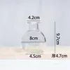 Vaso de Vidrio de Sodio-Calcio Transfronterizo al por Mayor Estilo Simple de Ins Adorno Floral Hidropónico Decoración de Mesa