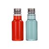 Botella de plástico PET de 80 ml y 24 dientes, botella pequeña para jugo, botella portátil con atomizador desinfectante, subembotellado de cosméticos