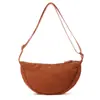 Bolso bandolera mujer personalizado tela de nailon bolso de un solo hombro regalo publicitario bolso tipo dumpling venta al por mayor transfronteriza bolso de lona diseño gratuito