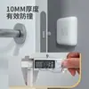 Pegatinas Anticolisión de Goma Suave Engrosada para Manijas de Puerta, Puertas de Refrigerador, Almohadillas Amortiguadoras Anticolisión para Paredes, Tope de Puerta al por Mayor