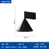 Lámpara de Pared para Mesita de Noche de Dormitorio Bauhaus Geometría de Cono Nuevo Simple Estilo Normcore Italiano Lámpara de Fondo de Pared de Alto Nivel para Pasillo