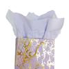 Papel Gradiente Sydney Roxo Taro Papel Copiativo Papel de Embrulho para Presente Forrado com Papel Fino Dobrável Embalagem Roxo Presente