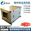 Caixa de Ventilador com Filtro Primário Tipo Painel G4 Personalizado e Filtro Secundário Tipo Bolsa F8, Caixa de Ventilador com Filtração e Purificação de Alta Eficiência Primária e Secundária
