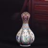 Vaso de Cerâmica de Jingdezhen Retrô Padrão de Flores Cálice Decoração Ornamentos Artigos Domésticos Turismo Antigo Antigo Porcelana