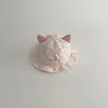 Chapéu de Bebê Coreano Qiunan Primavera e Outono Novo Fofo Desenho Animado Proteção Solar Boné com Aba Chapéu de Sol para Bebê Recém-Nascido