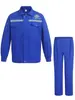 Traje de Ropa de Trabajo de Manga Larga con Tira Reflectante y Logotipo Personalizado para Hombre, Soldadura, Algodón Puro, Ropa de Protección Laboral para Taller de Fábrica, Ropa para Reparación de Automóviles
