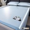Tapete de Seda de Hielo para Niñas Lavable a Máquina Tapete de Verano Acondicionador de Aire Tapete Suave Juego de Tres Piezas 2025 Nuevo Tapete de Verano de Dibujos Animados