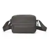 Bolsa Transversal de Nylon Shengxilu para Homens e Mulheres Versátil Leve Múltiplos Bolsos Bolsa de Ombro Casual Bolsa para o Dia a Dia Bolsa Quadrada Pequena Portátil