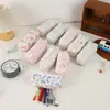 Nuevo Estuche de Lápices Bonito Estampado, Estilo Simple y Fresco, Alto Valor Estético, Bolsa de Almacenamiento de Gran Capacidad para Estudiantes y Niñas, Bolsa para Papelería