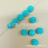 Cuentas de Loto de Colores Dulces 12 mm Polvo de Concha Sintética Repujado DIY Collar de Mano Cuentas Espaciadoras Manualidades Joyería Accesorios Venta al por Mayor