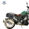 Muscle car Wolf adequado para Kaiyue 400F bolsa lateral bolsa lateral retro caixa lateral modificação capacete bolsa à prova d'água liberação rápida especial