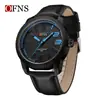 Reloj de Cuarzo Oufani Casual Simple Digital Esfera Grande Reloj de Moda para Hombre Resistente al Agua Escala Tridimensional Reloj Venta Caliente