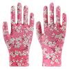 Guantes de Nylon Estampados, Transpirables, de Alta Elasticidad, para Trabajo Electrónico, Jardinería, Cosecha, Trabajo en Fábrica, Protección del Hogar, Antiestáticos