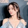 Deli Reba Mismo Estilo Banda para el Cabello con Borlas Colgante Trasero Aretes Falsos de Pedrería Accesorios para el Cabello Pinza para el Cabello Temperamento Banda para el Cabello de Presión Completa