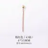 Venta al por mayor de fábrica pendientes diy accesorios de joyería semiacabados materiales gancho de oreja largo pendientes colgantes pendientes pendientes tapones para los oídos