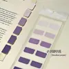 Etiqueta de Índice de Departamento Transparente Graduado Etiqueta de Estudiante Etiqueta Transparente Desprendible Post-it Adhesivo Etiqueta de Plomo Adhesiva