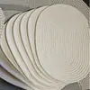 Mantel Tejido de Cuerda de Algodón Estilo Nórdico, Salvamanteles Redondo Antiescaldante y Aislante Térmico, Posavasos, Salvamanteles para Platos, Cojín