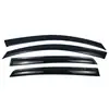 Aplicable a 09-12 Volkswagen Golf 6 Escudos Solares y para Lluvia en Ventanas de Coche Cejas de Lluvia para Coche Escudos de Lluvia Accesorios Modificados Exteriores