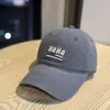 Gorra de Béisbol con Bordado de Letras Pequeñas de Estilo Simple 2026, Gorra Suave Versátil Casual para Mujer, que Hace que la Cara se Vea Más Pequeña