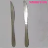 Serie 410 Cubiertos de Acero Inoxidable Cuchillo para Bistec, Tenedor y Cuchara Hotel Hogar Cuchillo de Mesa Cuchara Sopera Cuchara de Café Cuchara para Hielo Tenedor de Té Cuchara