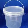 Venta al por mayor del fabricante Cubo de plástico blanco de 5 kg Grado alimenticio Químicos y Artículos de uso diario Material de PP Certificación de grado alimenticio