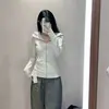 Chamarra con Capucha Ajustada para Mujer Estilo Nuevo Primavera y Otoño Top de Yoga Sudadera Deportiva Atuendo de Chica Picante Americana Sudadera Jimo