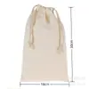 Bolsas de Algodão e Linho com Cordão e Logotipo Personalizado, Pequenas Sacolas de Presente, Sacolas de Embalagem de Linho, Sacos à Prova de Poeira para Conjuntos de Chá e Joias