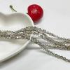Contas de Cristal Pontiagudas em Forma de Losango de 4mm Contas Arroz Contas Soltas Material para Pulseira Colar Roupas Acessórios de Cabelo Joias para Orelha Acessórios