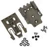 Explosiones Transfronterizas Sofá Lilan Tablero de Liberación Rápida Base de Transferencia Socket de Liberación Rápida Funda Táctica para Pistola Sistema de Separación Rápida