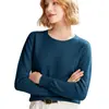 Nuevo Suéter de Punto de Cuello Redondo Otoño e Invierno para Mujer, Suéter Versátil y de Moda para Usar como Capa Base, Suéter Transfronterizo, Venta al por Mayor de una Pieza