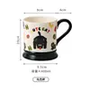 Selección TransfronterizaTaza de Cerámica Vintage para el Hogar y la Oficina, Taza de Café Personalizada de Alta Calidad