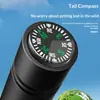 Pala de Camping Plegable 36.5cm Acero al Manganeso Con Brújula