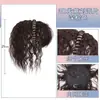 Peluca con flequillo y banda para el pelo con diamantes de imitación, reedición de una sola pieza, peluca femenina con cubierta para la cabeza, cabello blanco, pieza de cabello sin costuras
