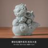 Rey Mono de Piedra Arenisca Verde de Fábrica Regresa Adornos Creativos de Escritorio Decoraciones de Paisajismo para Acuario Tendencia Nacional Cultural y Creativo Adornos para Mascota de Té